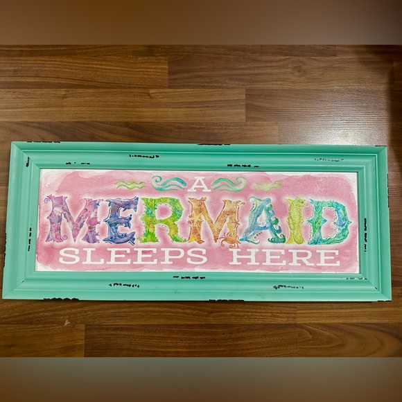 Hobby Lobby Wall Decor Girls Bedroom Wall Decor Mermaid Poshmark